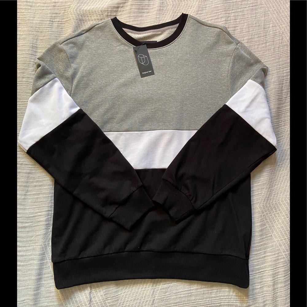 Men’s Knitted Crew Neck Sweatshirt